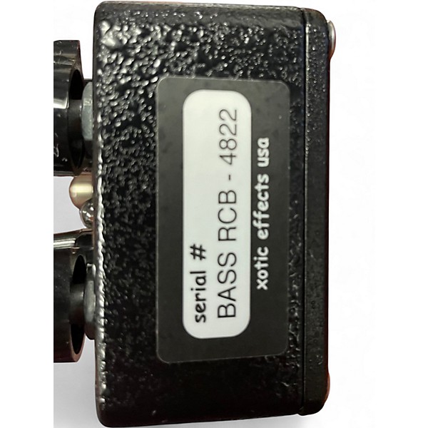 Used Xotic BASS RC BOOSTER Bass Effect Pedal