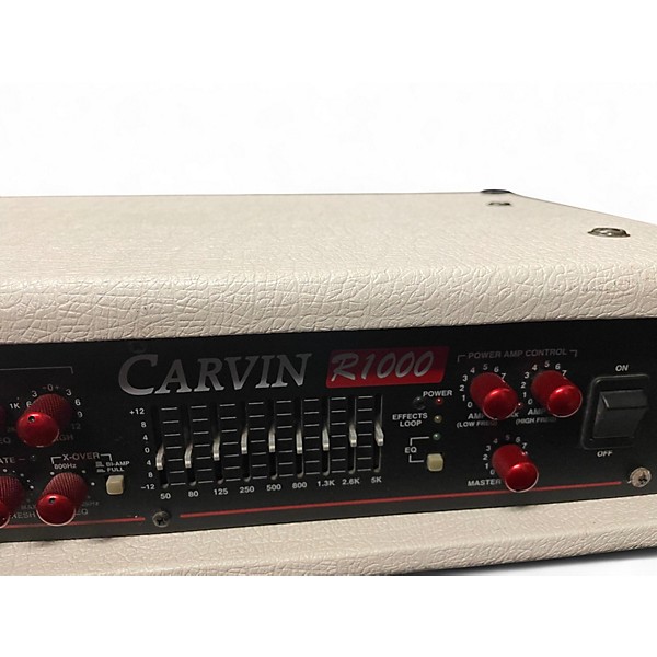 Used Carvin RED LINE R1000 Bass Amp Head