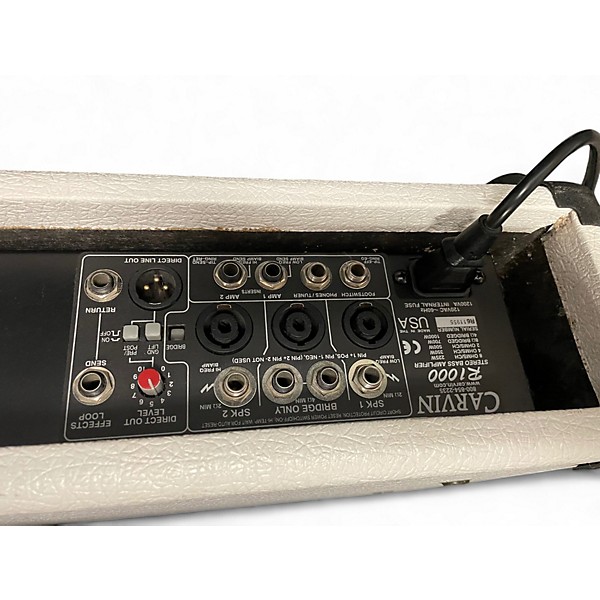 Used Carvin RED LINE R1000 Bass Amp Head