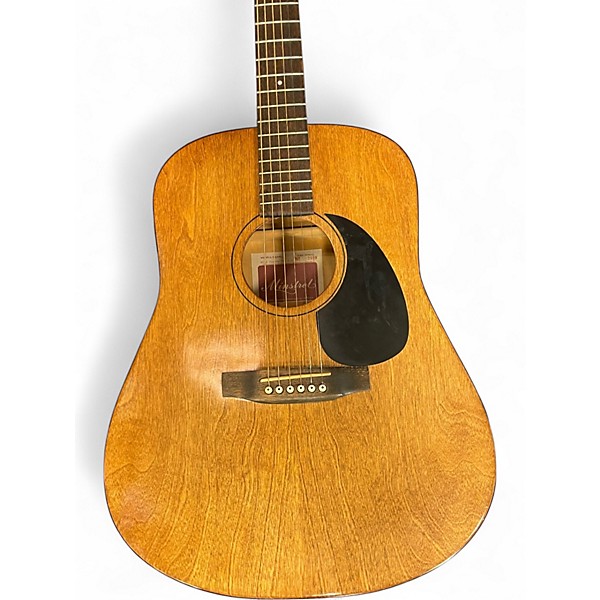 Used Minstrel Wild Cherry Natural Acoustic Guitar