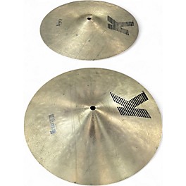 Used Zildjian 13in K Hi Hat Pair Cymbal