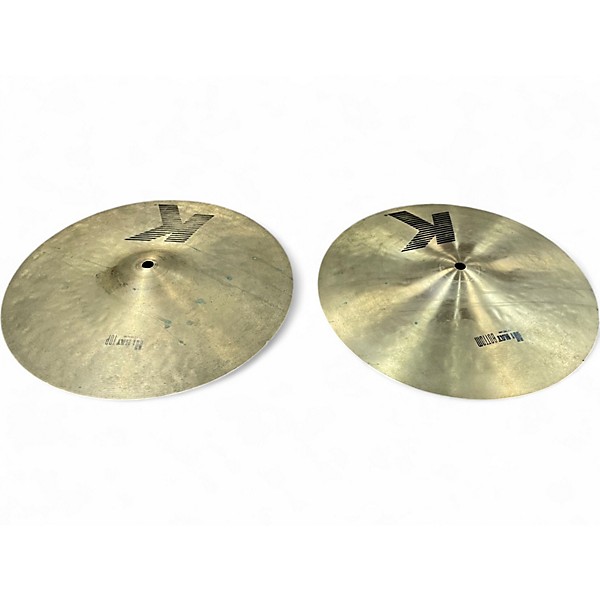 Used Zildjian 13in K Hi Hat Pair Cymbal