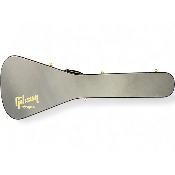 Used 2017 Gibson Flying V Custom Ebony Solid Body Electric Guitar