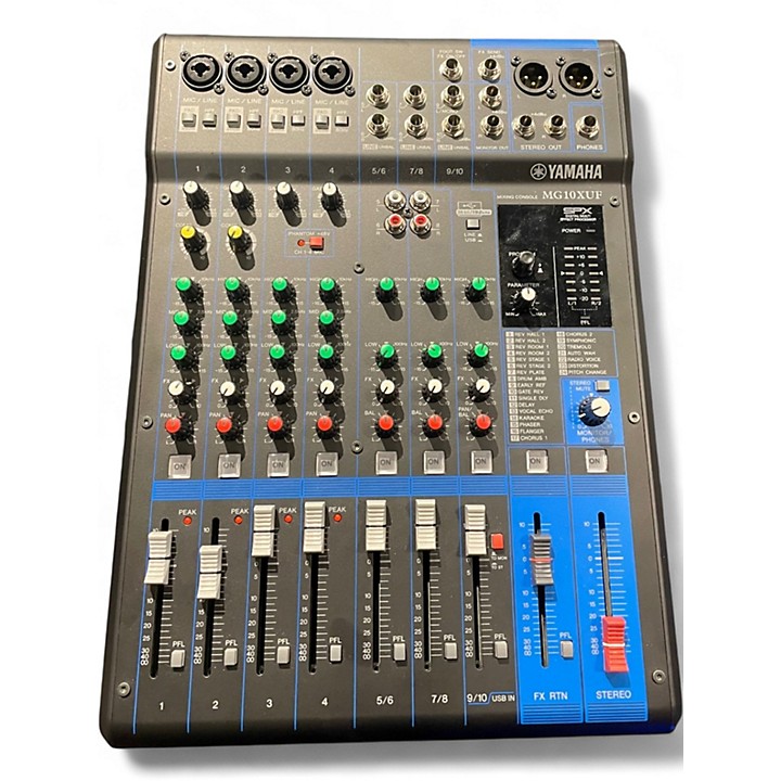 YAMAHA MG10XUF ミキサー 本体 Used Yamaha MG10XUF Powered Mixer | Guitar Center