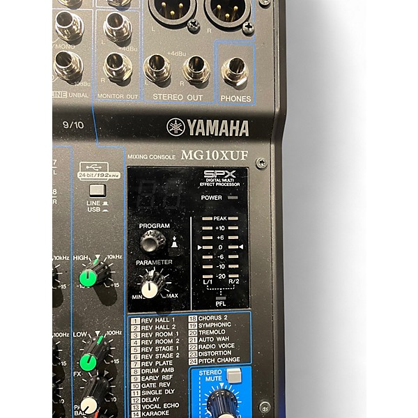 Used Yamaha MG10XUF Powered Mixer