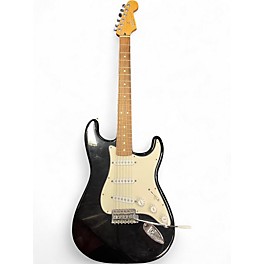 Used Fender Standard Stratocaster black Solid Body Electric Guitar