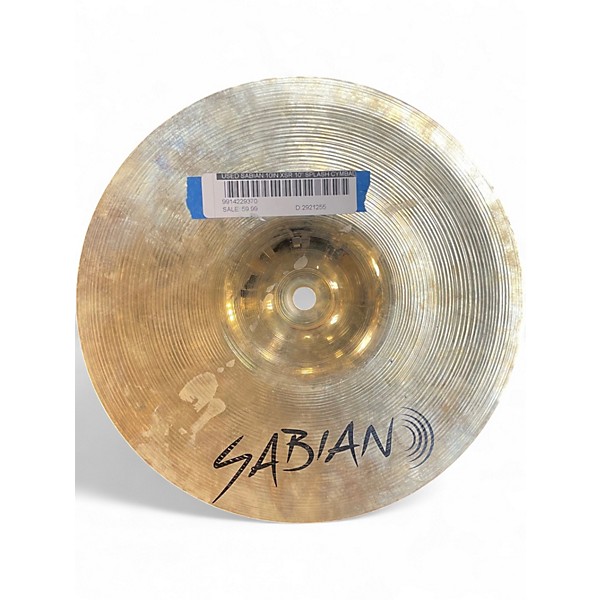 Used SABIAN 10in XSR 10" Splash Cymbal
