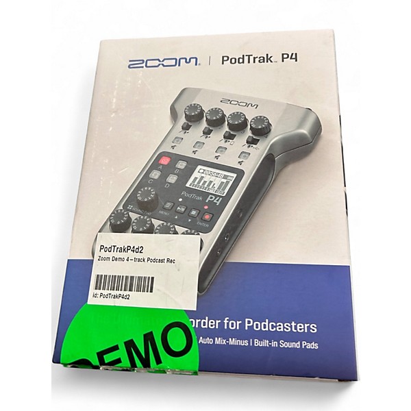 Used Zoom PodTrak P4 Line Mixer