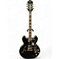 Used Epiphone Sheraton II PRO Black Hollow Body Electric Guitar thumbnail