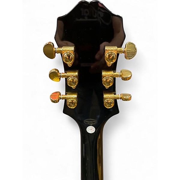 Used Epiphone Sheraton II PRO Black Hollow Body Electric Guitar