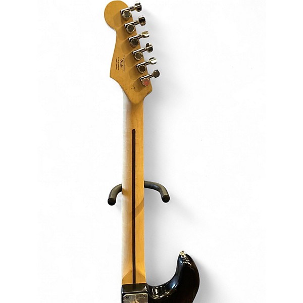 Used Squier STRATOCASTER 3 Tone Sunburst Solid Body Electric Guitar