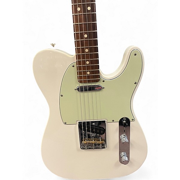 Used Fender Player Telecaster Polar White Solid Body Electric Guitar