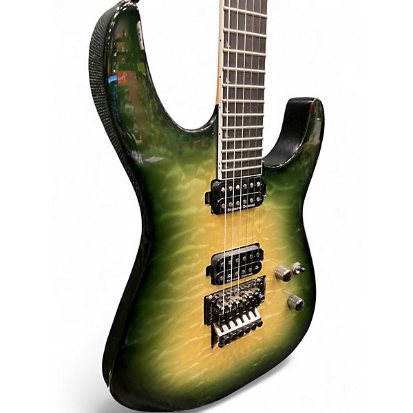 Used Jackson SL2Q Pro Series Soloist Alien Burst Solid Body Electric Guitar