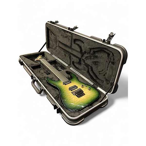 Used Jackson SL2Q Pro Series Soloist Alien Burst Solid Body Electric Guitar