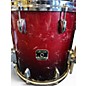 Used Gretsch Drums 4 Piece Renown RED SPARKLE Drum Kit