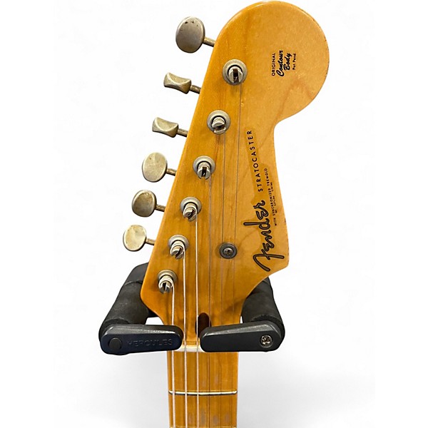 Used Fender Time Machine 1958 Journeyman Relic Stratocaster Chocolate Burst Solid Body Electric Guitar