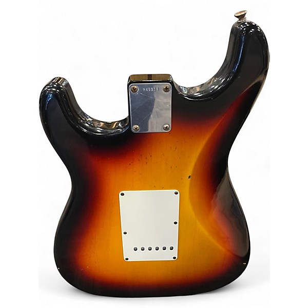 Used Fender Time Machine 1958 Journeyman Relic Stratocaster Chocolate Burst Solid Body Electric Guitar