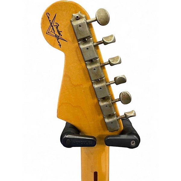 Used Fender Time Machine 1958 Journeyman Relic Stratocaster Chocolate Burst Solid Body Electric Guitar