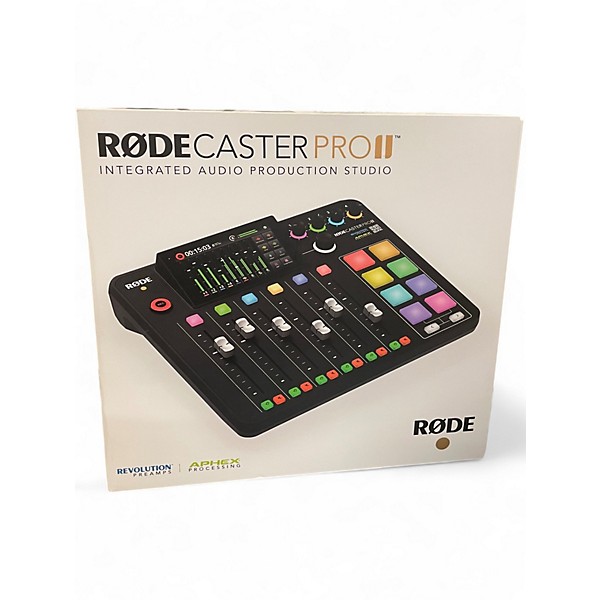 Used RODE Rodecaster ll Audio Interface