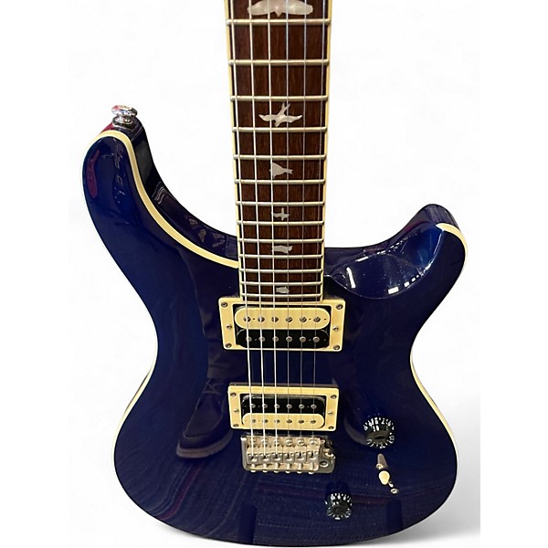 Used PRS SE Standard 24 Blue Solid Body Electric Guitar Blue
