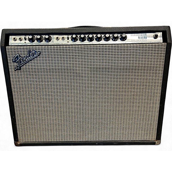 Vintage 1970s Fender Bandmaster Reverb TFL5005 ComboD Tube Guitar Combo Amp