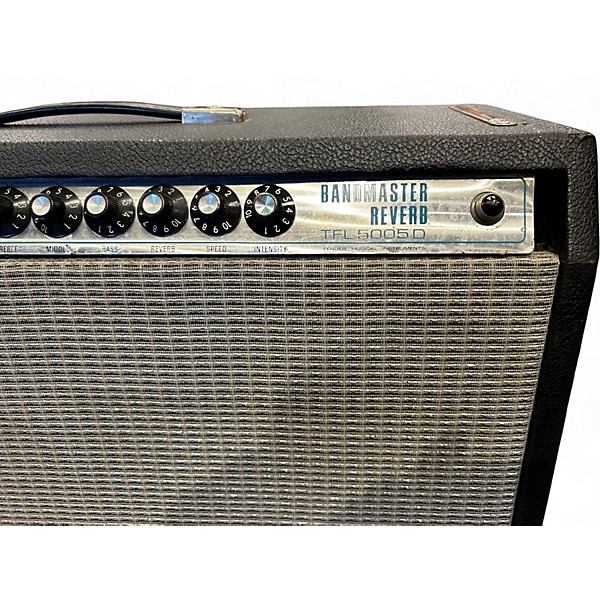 Vintage 1970s Fender Bandmaster Reverb TFL5005 ComboD Tube Guitar Combo Amp