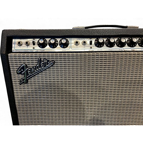 Vintage 1970s Fender Bandmaster Reverb TFL5005 ComboD Tube Guitar Combo Amp