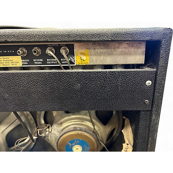 Vintage 1970s Fender Bandmaster Reverb TFL5005 ComboD Tube Guitar Combo Amp