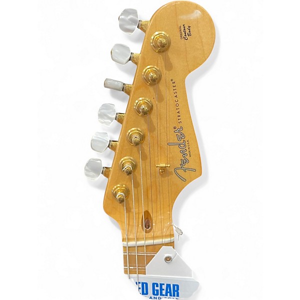 Used Fender 60th Anniversary Commemorative American Standard Stratocaster 2 Color Sunburst Solid Body Electric Guitar