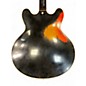 Used Rock N Roll Relics Lightning relic'd ebony Hollow Body Electric Guitar
