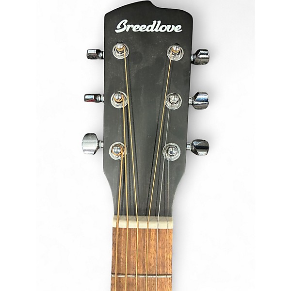 Used Breedlove Discovery S Concerto Ed CE African Mahogany Acoustic Electric Guitar