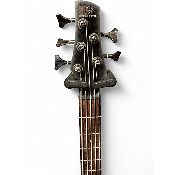 Used Ibanez SR305E Midnight Gray Burst Electric Bass Guitar