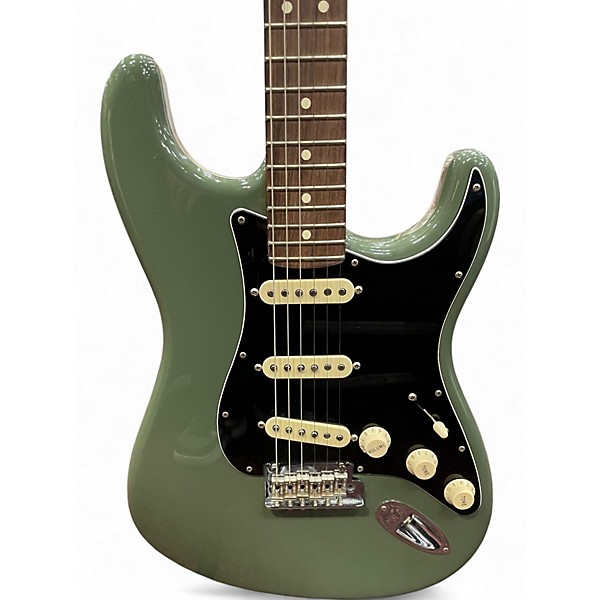 Used Fender AMERICAN PREFORMER STRATOCASTER Sherwood Green Solid Body Electric Guitar