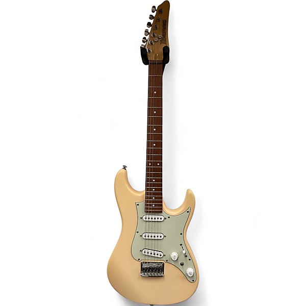 Used Ibanez AZES31 Yellow Solid Body Electric Guitar