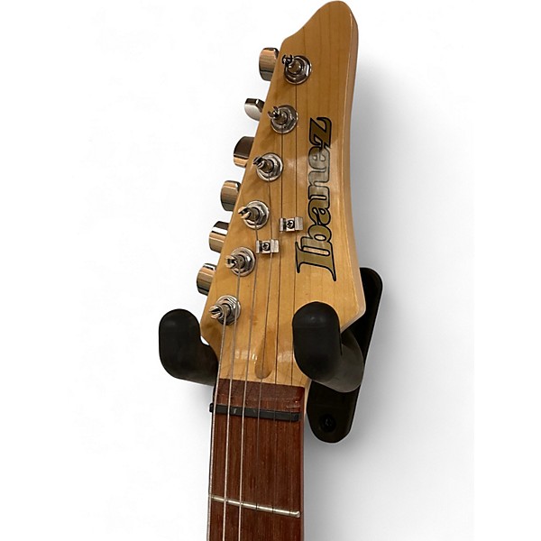 Used Ibanez AZES31 Yellow Solid Body Electric Guitar