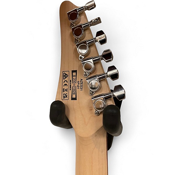 Used Ibanez AZES31 Yellow Solid Body Electric Guitar