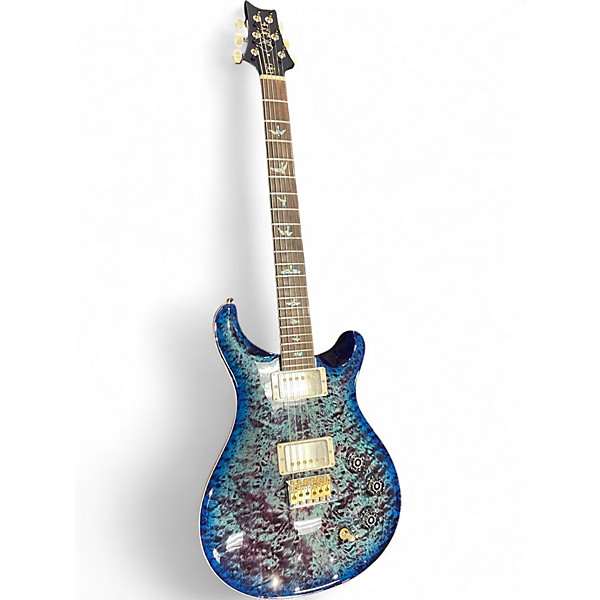 Used 2024 PRS DGT WOOD LIBRARY BLUE CANDY BURST Solid Body Electric Guitar