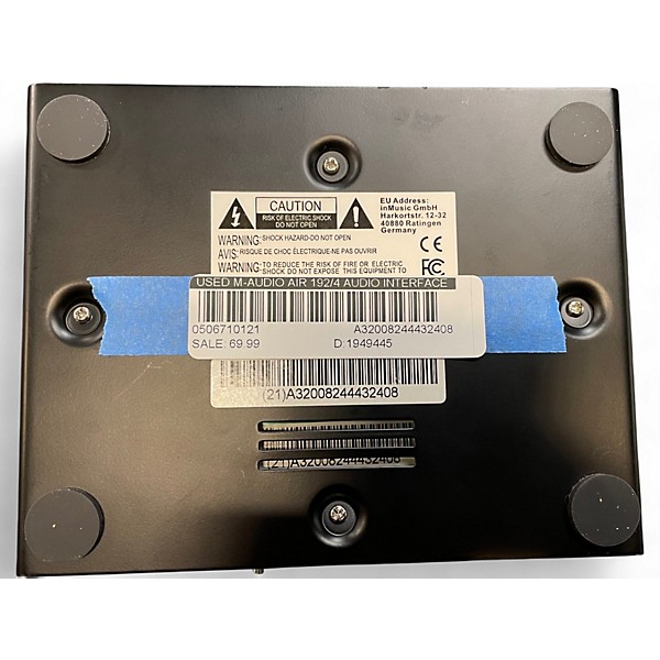 Used M-Audio AIR 192/4 Audio Interface