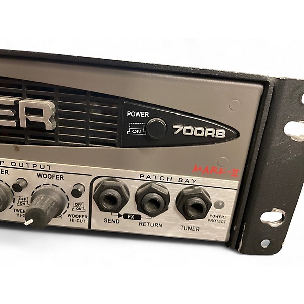 Used Gallien-Krueger 700RB-II 480/50W Bass Amp Head