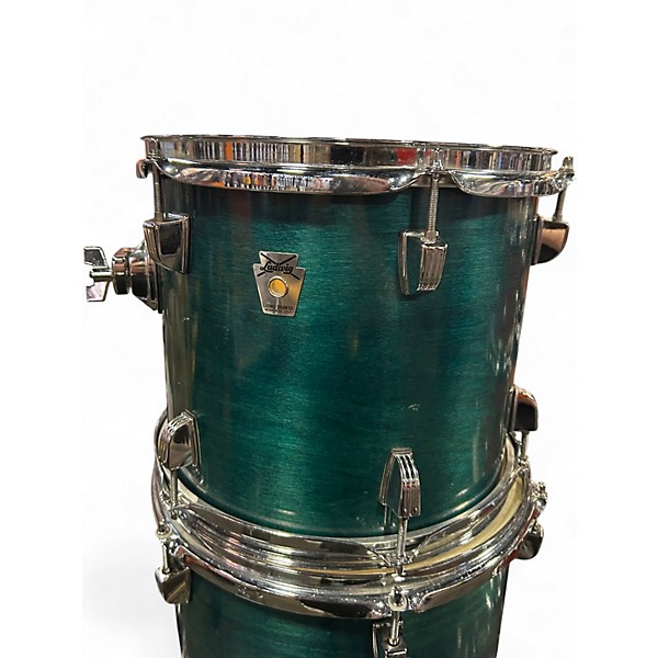 Used 1990s TAMA 4 Piece Classic Maple Blue Shadow Drum Kit