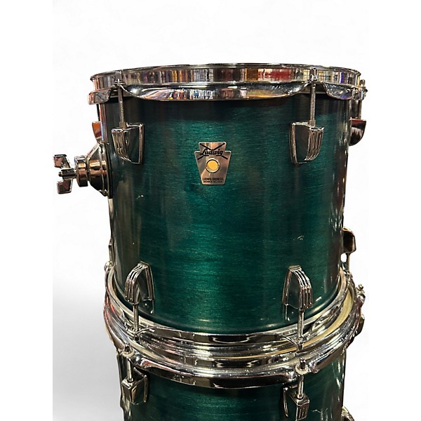 Used 1990s TAMA 4 Piece Classic Maple Blue Shadow Drum Kit