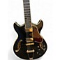 Used Ibanez AMH90 Black Hollow Body Electric Guitar