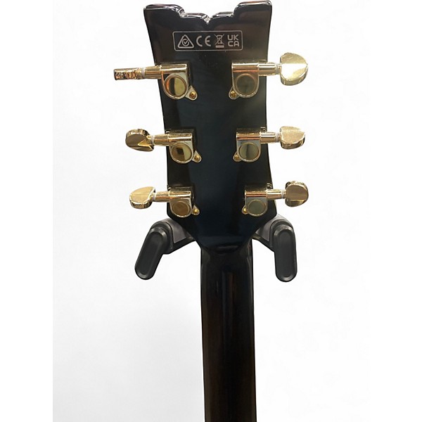 Used Ibanez AMH90 Black Hollow Body Electric Guitar