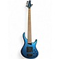 Used Michael Tobias Design Kingston Super 5 Blue Sapphire Electric Bass Guitar thumbnail