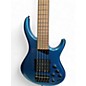 Used Michael Tobias Design Kingston Super 5 Blue Sapphire Electric Bass Guitar