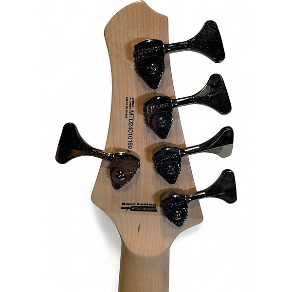 Used Michael Tobias Design Kingston Super 5 Blue Sapphire Electric Bass Guitar