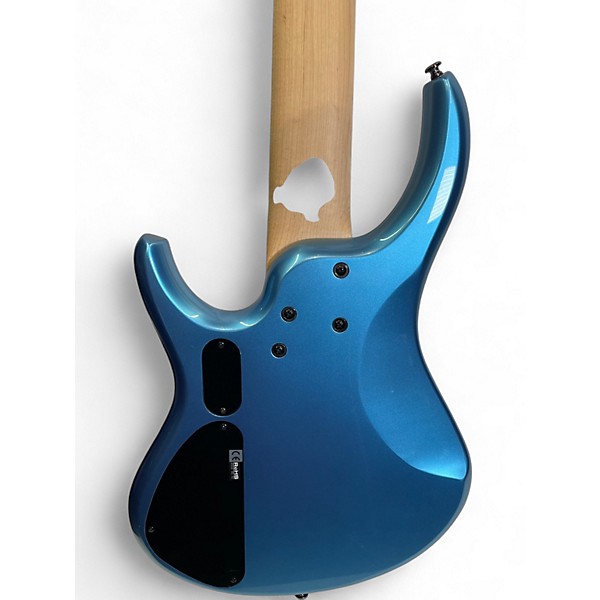 Used Michael Tobias Design Kingston Super 5 Blue Sapphire Electric Bass Guitar