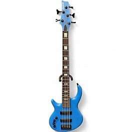 Used Kiesel IC5 Blue Electric Bass Guitar