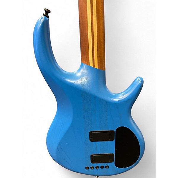 Used Kiesel IC5 Blue Electric Bass Guitar