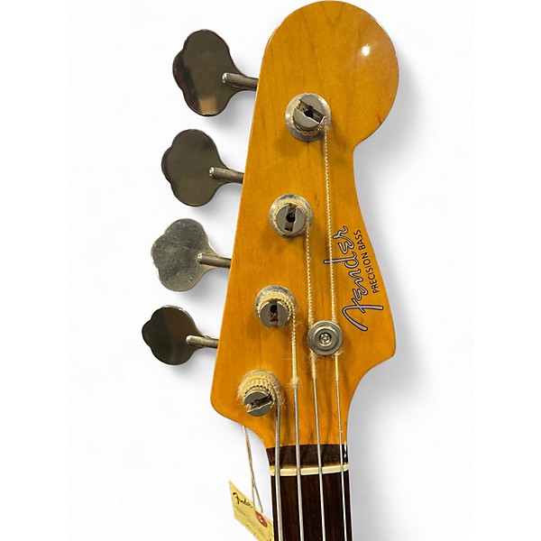 Used Fender 1962 Reissue Precision Bass Black Electric Bass Guitar